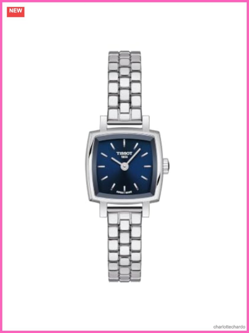 Tissot Lovely Square Swiss Quartz 20mm Stainless Steel Womens Watch